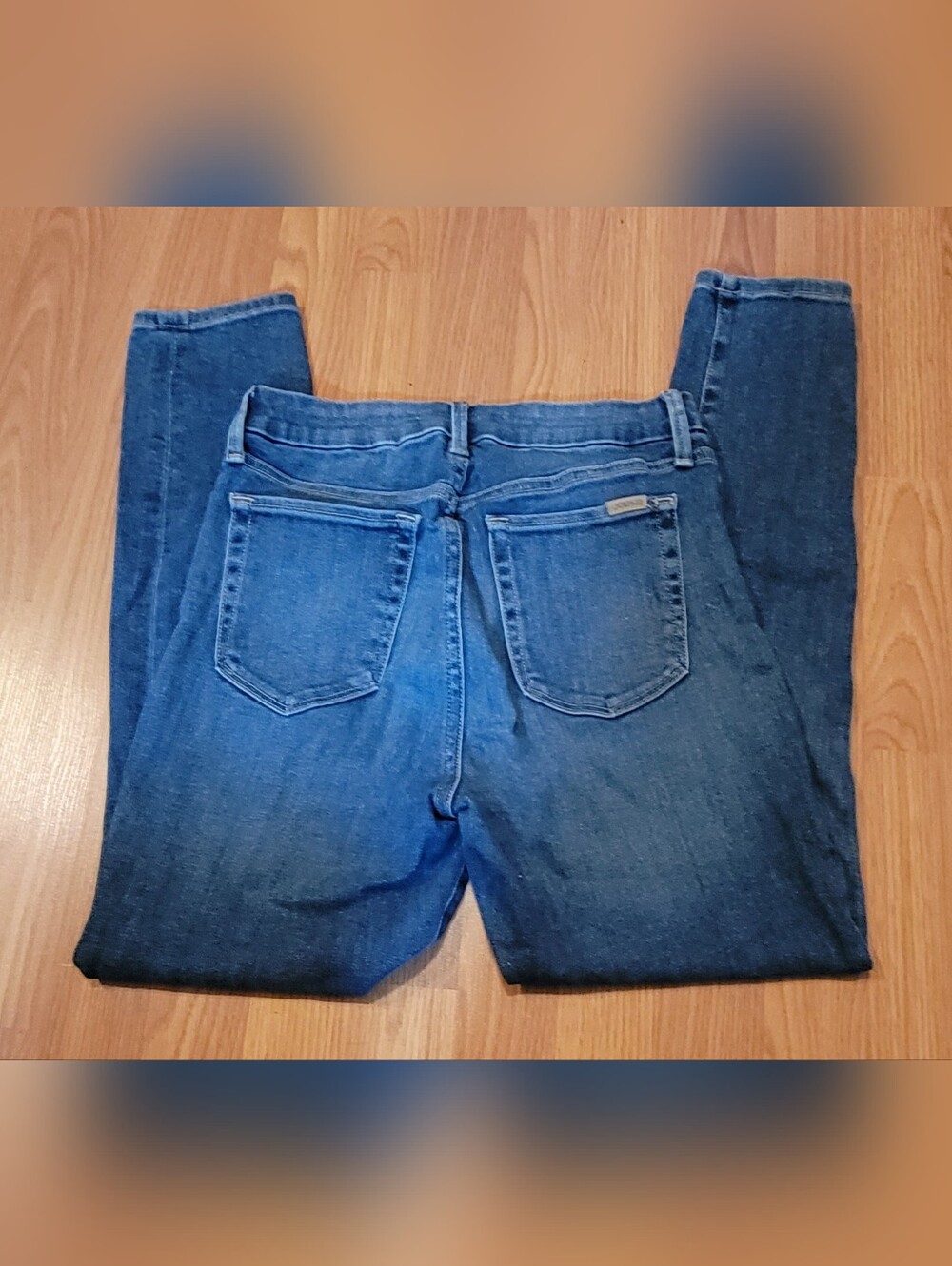 Joe's Jeans Flawless Hi Honey High Rise Curvy Skinny Ankle Blue Denim Size 29